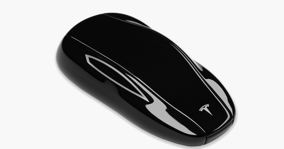 Picture of a Model 3 Tesla Key Fob