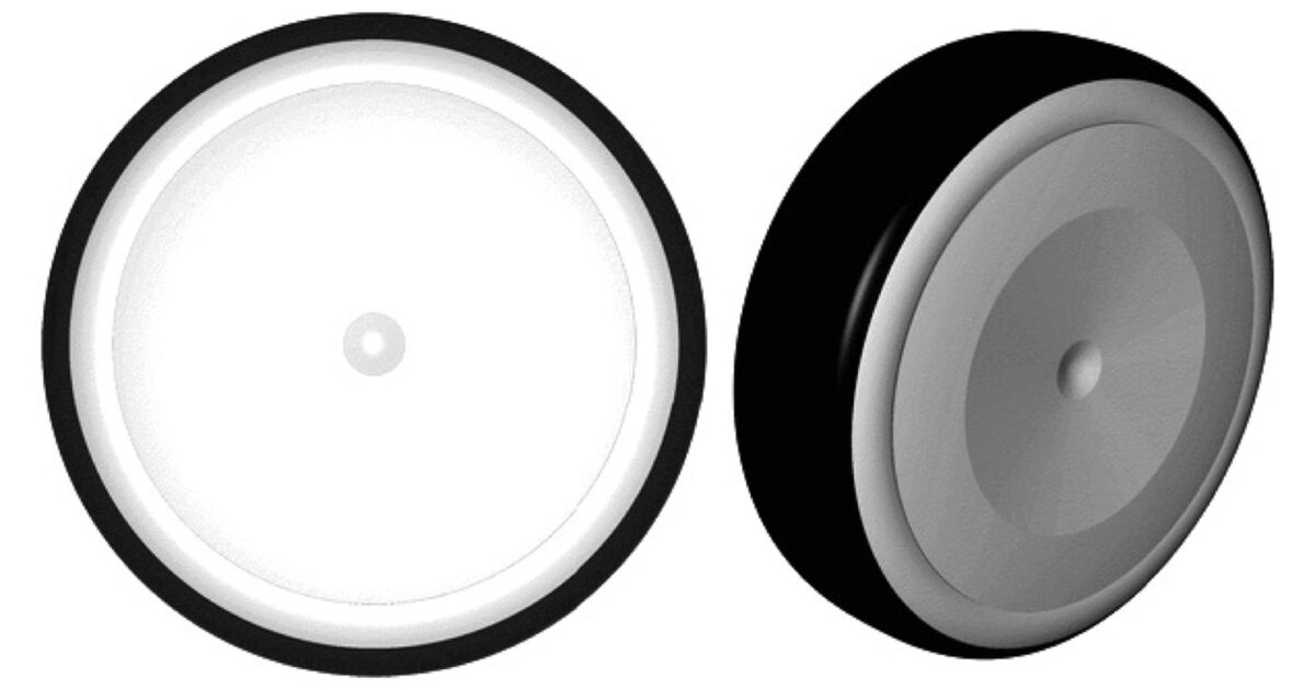 Official USPTO source document showing Tesla Cybercab wheel design
